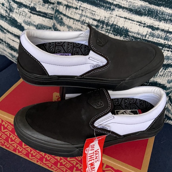 Vans Bmx Slip-On Dak Black/White WMNS - Picture 11 of 16